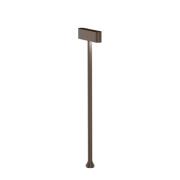 WEVER & DUCRÉ LED-gadelampe Kiosk 1.2 bronze Højde 65 cm