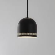 Nola Hængelampe Oura, Ø 15 cm, sort, jern, E27