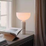 NEW WORKS bordlampe Kizu Large, beige, marmor, E27