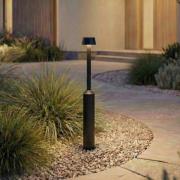 Lucande LED-gadelampe Tareko, 90 cm, antracit, IP65