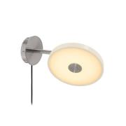 UMAGE LED-væglampe Asteria Short, hvid, stål, stik