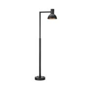 LED-gadelampe Nubi, sort, IP44, dæmpbar, højde 115 cm