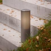 Sokkellampe Sidara 45 Seaside, antracit, aluminium, IP44, E27