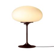 Gubi bordlampe Stemlite, sort-rød, højde 42 cm, dæmpbar