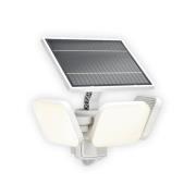 Philips LED-solcellelampe Zyren, hvid, 3.000 K, sensor, IP65