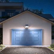 Philips LED-solcellelampe Zyren, hvid, 5.000 K, sensor, IP65