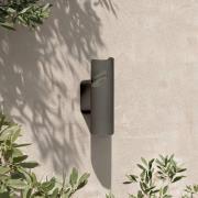 Philips udendørs LED-væglampe Fira, op/ned, antracit, IP44