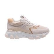 Ivory Brown Pink Sneakers til kvinder