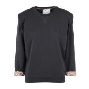 Blomsterprint Crewneck Sweatshirt