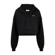 TIL ALLE BOG CROP OVER HOODIE