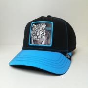 Mørk Skinnende Trucker Cap