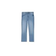 Højtaljet Prinsesse Crop Flare Jeans