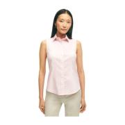 Stretch Supima Cotton Sleeveless Dress Shirt