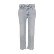 Stilfulde Straight Jeans Opgradering