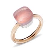 Nøgen Rose Quartz Ring