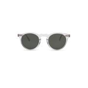 Malibu Sunglasses - Green on Clear