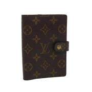 Brugt Brun Lærred Louis Vuitton Dagbog