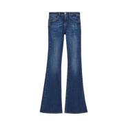 Medium Rise Flare Jeans