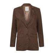 Elegant og Komfortabel Blazer Jakke