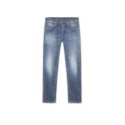 Carrot Slim Fit Lavtalje Jeans