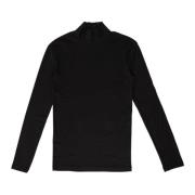 Rib Langærmet Turtleneck