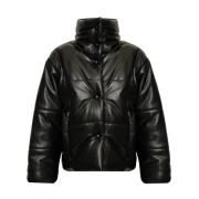 Hide puffer jacket