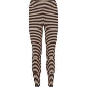 Stribede e Bomuld Leggings - Sort / Amphora