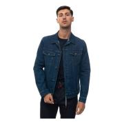 Italiensk Denim Harrington Jakke