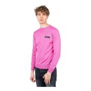 Herre Merinould Ribbet Pullover