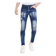 Slim Fit Jeans med Stræk Herre - 1057