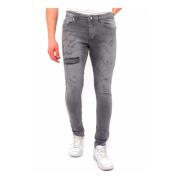 Strækbukser Herre Slim Fit -DC-055