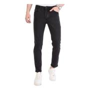 Sorte Jeans Herre Regular Fit - DP28