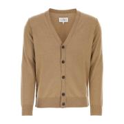 Cashmere Cardigan i Biscuit