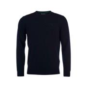 Klassisk Lambwool Crewneck Sweater