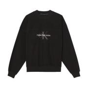 Tekstureret Oversized Sweatshirt