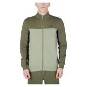 Herre Track Zip Fleece