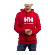 Hoodie med logo