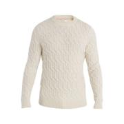 Cable Strik Crewneck Sweater