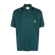 Grøn Logo Polo Shirt