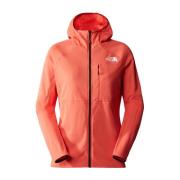 Strålende Orange Futurefleece Hoodie