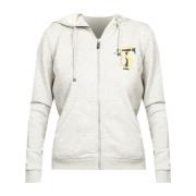 Sport Hoodie med Logo Print