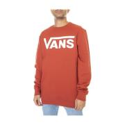 Rød Crew Neck Sweatshirt