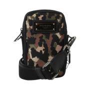 Camouflage Jacquard Crossbody Taske