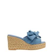 Loveknot Espadrille Kilehæl Slide