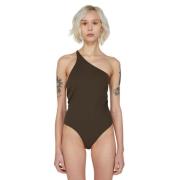 Skrøbelig Styrke One Shoulder Bodysuit