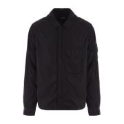 Chrome-R Lynlås Overshirt i Sort