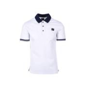 Herre Strikket Poloshirt C.w. C