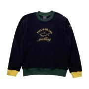 FRESH Crewneck Fleece Sweatshirt Navy