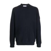 Blå AW23 Herresweatshirt - Stilfuld og Behagelig