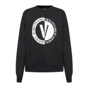 Sweatshirt med logo